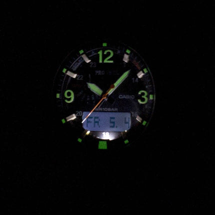 Casio ProTrek dreifach Sensor Tough Solar PRG-600-1 PRG600-1 Herrenuhr