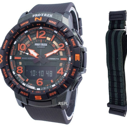 Casio PROTREK Quad Sensor PRT-B50FE-3 Digitalkompass Quarz Herrenuhr