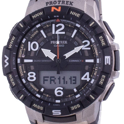 Casio Protrek Mobile Link Quarz PRT-B50T-7 PRTB50T-7 100M Herrenuhr