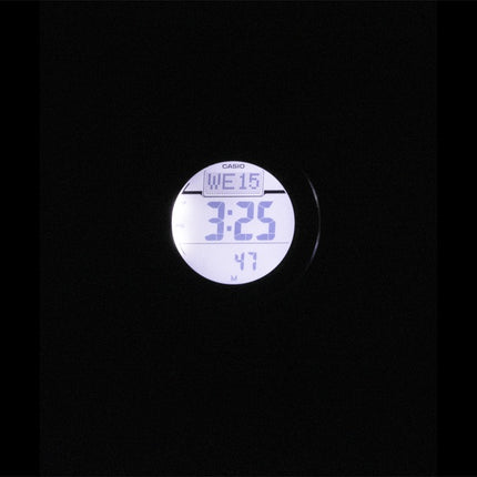 Casio Pro Trek Digital Herrenuhr mit grünem Stoffarmband, Solarbetrieb, PRW-69YB-3, wasserdicht bis 100 m