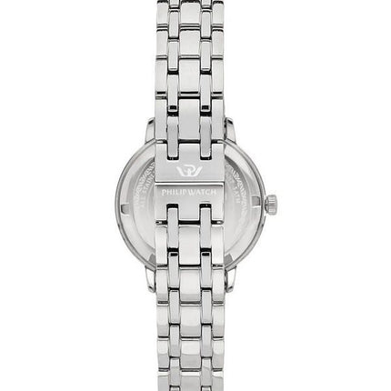 Philip Watch Audrey Edelstahl Perlmutt Zifferblatt Quarz R8253150513 Damenuhr