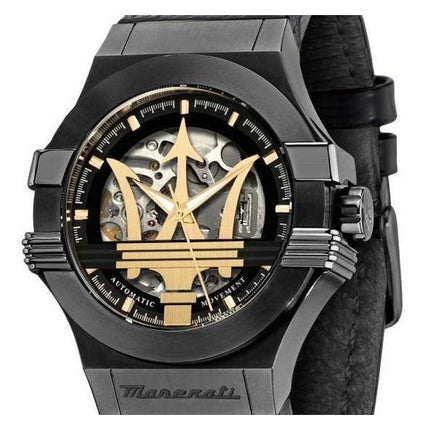 Maserati Potenza Skeleton Dial Automatic R8821108036 100M Herrenuhr