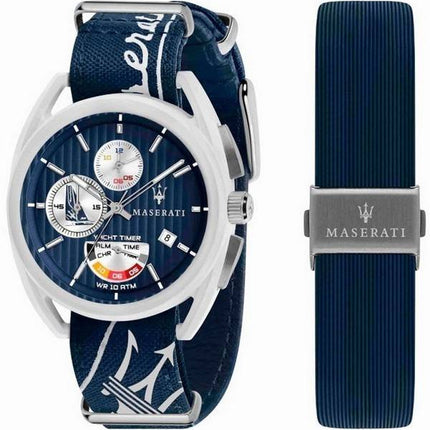 Maserati Trimarano Yacht Timer Chronograph Quarz R8851132003 100M Herrenuhr