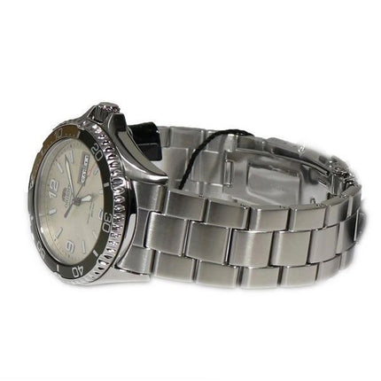 Orient Mako III Kamasu Edelstahl silbernes Zifferblatt automatische Taucheruhr RA-AA0821S19B 200M Herrenuhr