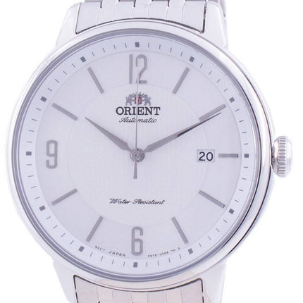 Orient Silber Zifferblatt Edelstahl Automatik RA-AC0J10S10B Herrenuhr