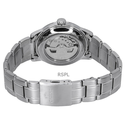 Orient Bambino Edelstahl Grasgrünes Zifferblatt Automatik RA-AC0M09E Herrenuhr