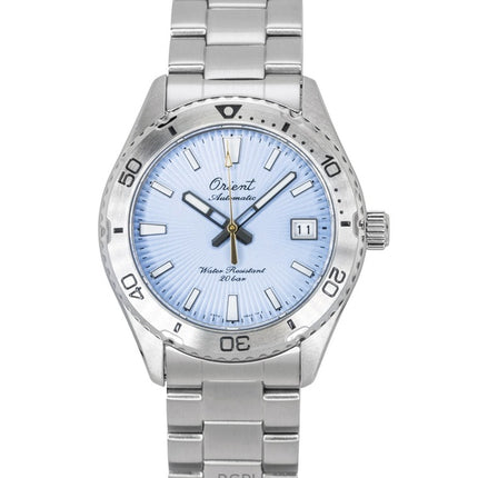 Orient Mako 40 75. Jahrestag Limited Edition Hellblaues Zifferblatt Automatische Taucheruhr RA-AC0Q12L 200M Herrenuhr