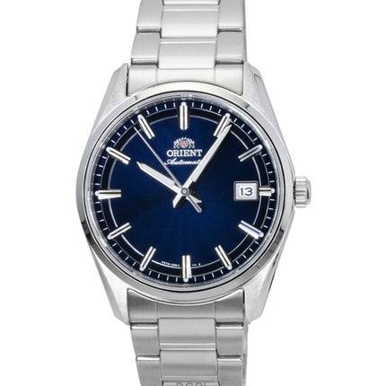 Orient Stretto Herrenuhr aus Edelstahl mit blauem Zifferblatt und Automatikwerk RA-AC0R02L