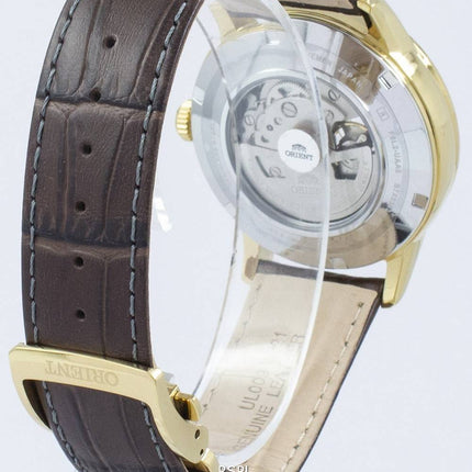 Richten Sie klassische Sonne & Mond offenes Herz automatische Japan gemacht RA-AS0004S10B Herrenuhr