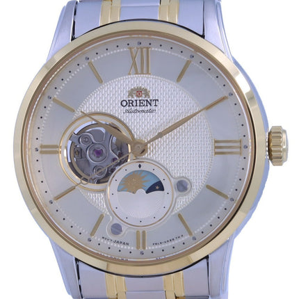 Orient Classic Sun &  Moon Open Heart Automatik RA-AS0007S10B Herrenuhr