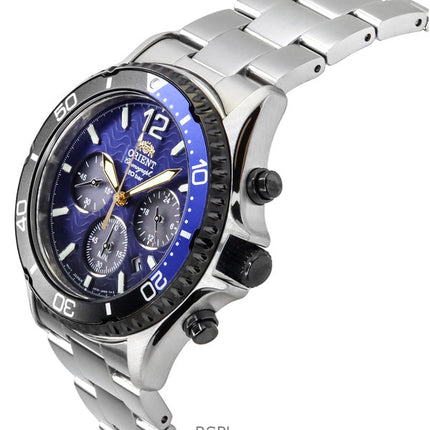Orient Sports The 20th Anniversary Limited Edition Quarz-Taucheruhr mit blauem Zifferblatt und 200 m RA-TX0208L