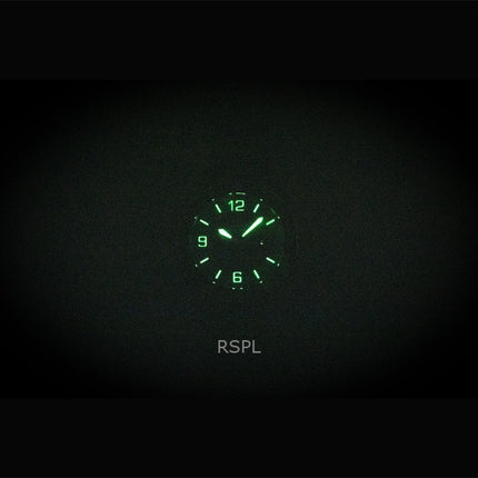 Orient Sport Edelstahl-Taucheruhr mit grünem Zifferblatt, Solarbetrieb, RA-WJ0001E, 200 m, Herrenuhr