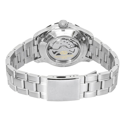 Orient Star Contemporary Mechanical Limited Edition Edelstahl Blau Grau Offenes Herz Zifferblatt Automatik RE-AT0021L 100M Herrenuhr