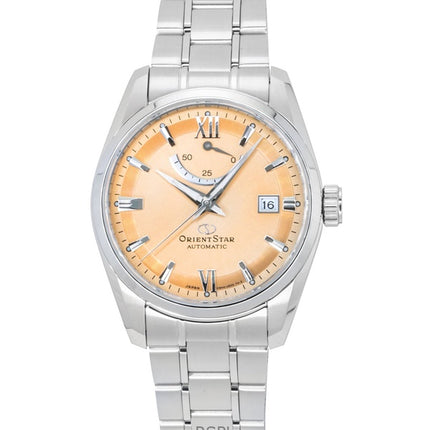 Orient Star Contemporary Edelstahl Kupfer Zifferblatt Automatik RE-AU0108G 100M Herrenuhr