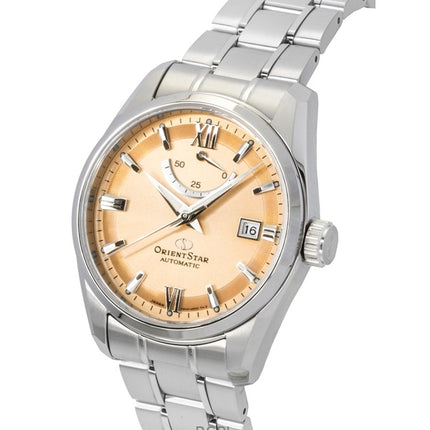 Orient Star Contemporary Edelstahl Kupfer Zifferblatt Automatik RE-AU0108G 100M Herrenuhr