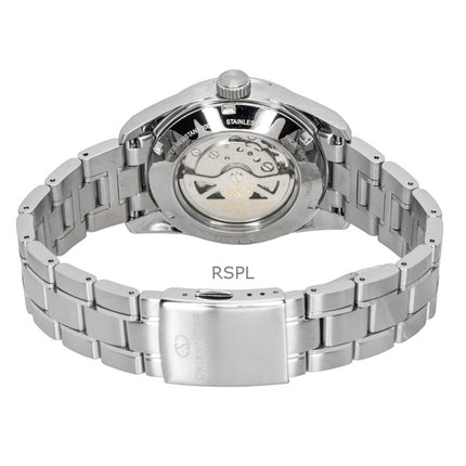 Orient Star Contemporary Edelstahl Graues Zifferblatt Automatik RE-AU0110N 100M Herrenuhr