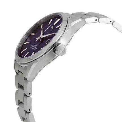 Orient Star Basic Date Japan Made Blaues Zifferblatt Automatik RE-AU0403L00B Herrenuhr