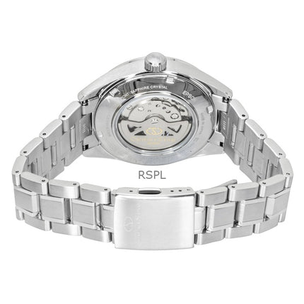 Orient Star Keshiki Limited Edition Edelstahl Open Heart Blau-Graues Zifferblatt Automatik RE-AV0132L 100M Herrenuhr