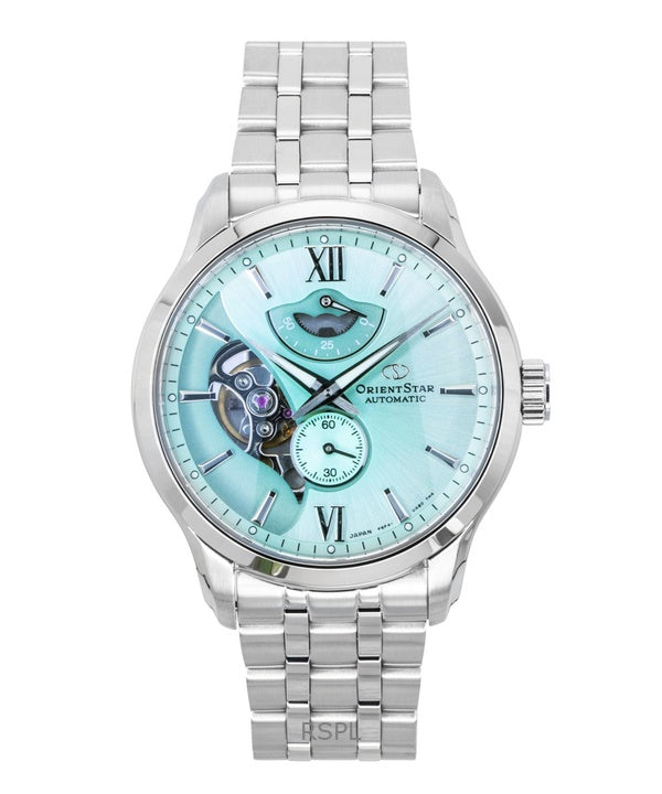 Orient Star Contemporary Limited Edition Open Heart Mintgrün Automatik RE-AV0B11E 100M Herrenuhr