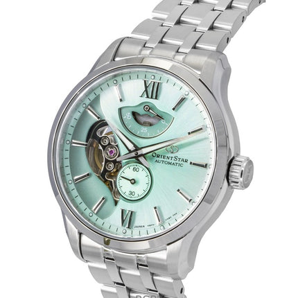 Orient Star Contemporary Limited Edition Open Heart Mintgrün Automatik RE-AV0B11E 100M Herrenuhr