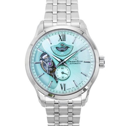 Orient Star Contemporary Limited Edition Open Heart Mintgrün Automatik RE-AV0B11E 100M Herrenuhr
