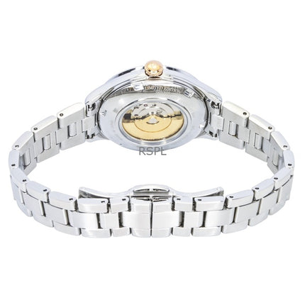 Orient Star Keshiki Classic Limited Edition Edelstahl Open Heart Blau-Graues Zifferblatt Automatik Damenuhr RE-ND0022L