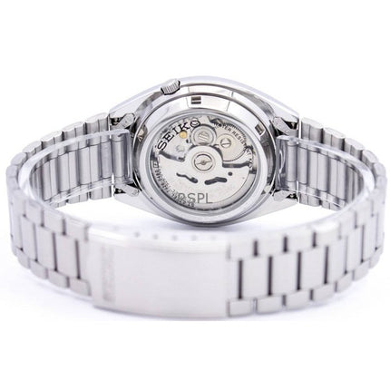 Generalüberholte Seiko 5 Automatikuhr mit schwarzem Zifferblatt SNXS79K1 für Herren
