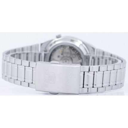 Generalüberholte Seiko 5 Automatikuhr mit schwarzem Zifferblatt, hergestellt in Japan, SNK063J5, Unisex