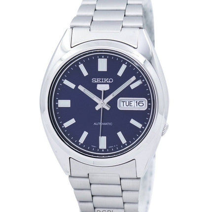 Generalüberholte Seiko 5 Automatikuhr mit blauem Zifferblatt SNXS77K1 für Herren