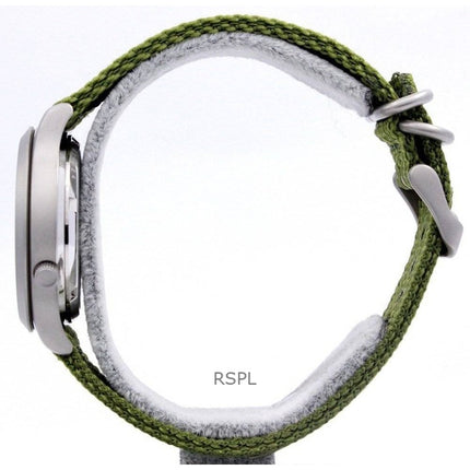 Generalüberholte Seiko 5 Militär-Nylonarmband-Automatik SNK805K2 Herrenuhr