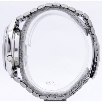 Generalüberholte Seiko 5 Automatikuhr mit schwarzem Zifferblatt SNXS79K1 für Herren