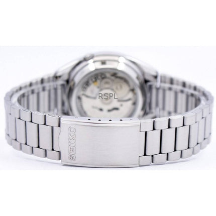 Generalüberholte Seiko 5 Automatikuhr mit schwarzem Zifferblatt SNXS79K1 für Herren