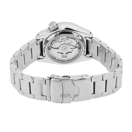 Generalüberholte Seiko 5 Sports Automatikuhr mit schwarzem Zifferblatt SRPE57K1 100M