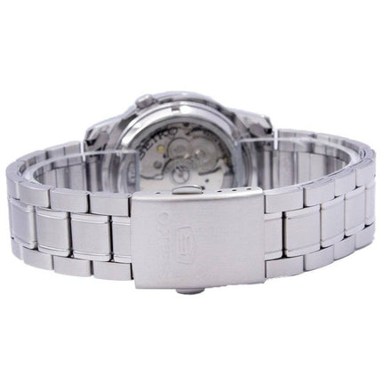 Generalüberholte Seiko 5 Automatikuhr mit weißem Zifferblatt und 21 Steinen SNKE49K1 für Herren