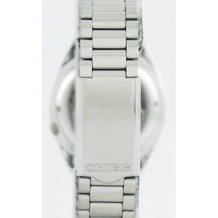 Generalüberholte Seiko 5 Automatikuhr mit schwarzem Zifferblatt, hergestellt in Japan, SNXS79J1, Herrenuhr