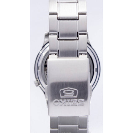 Generalüberholte Seiko Automatik SNK795K1 Herrenuhr mit schwarzem Zifferblatt