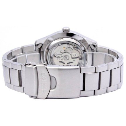 Generalüberholte Seiko 5 Sports Automatikuhr mit schwarzem Zifferblatt SNZG13K1 für Herren