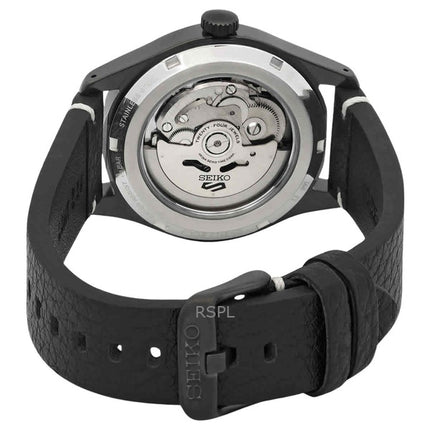 Generalüberholte Seiko 5 Sports Field Collection, Lederarmband, braunes Zifferblatt, Automatik, SRPG41K1, 100 m, Herrenuhr