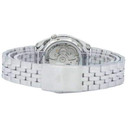 Generalüberholte Seiko 5 Automatikuhr mit silbernem Zifferblatt und 21 Steinen SNK355K1 für Herren