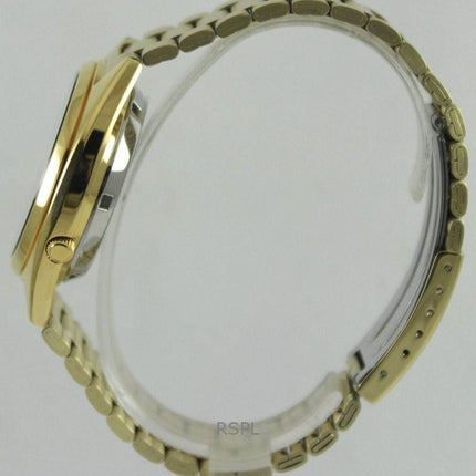 Generalüberholte Seiko 5 Automatikuhr mit goldenem Zifferblatt SNXL72K1 für Herren