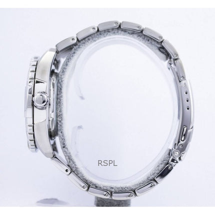 Generalüberholte Seiko 5 Sports Automatikuhr mit silbernem Zifferblatt und 23 Steinen, hergestellt in Japan, SNZJ03J1
