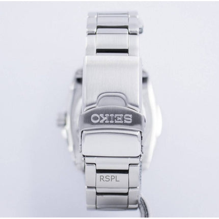 Generalüberholte Seiko 5 Sports Automatikuhr mit silbernem Zifferblatt und 23 Steinen, hergestellt in Japan, SNZJ03J1