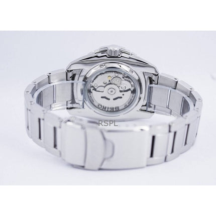 Generalüberholte Seiko 5 Sports Automatikuhr mit silbernem Zifferblatt und 23 Steinen, hergestellt in Japan, SNZJ03J1