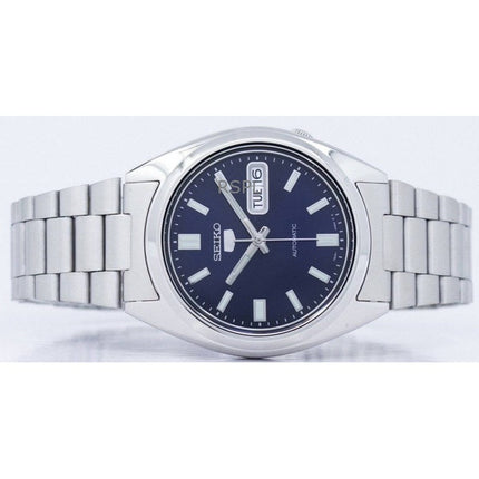 Generalüberholte Seiko 5 Automatikuhr mit blauem Zifferblatt SNXS77K1 für Herren