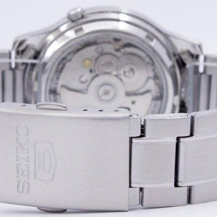 Generalüberholte Seiko 5 Automatikuhr mit weißem Zifferblatt und 21 Steinen SNK789K1 für Herren