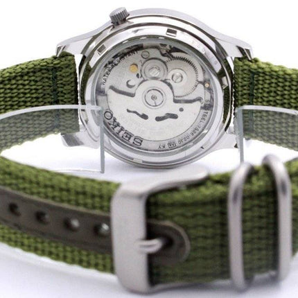 Generalüberholte Seiko 5 Militärgrünes Zifferblatt Automatik SNK805K2 Herrenuhr