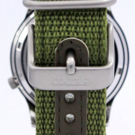 Generalüberholte Seiko 5 Militärgrünes Zifferblatt Automatik SNK805K2 Herrenuhr