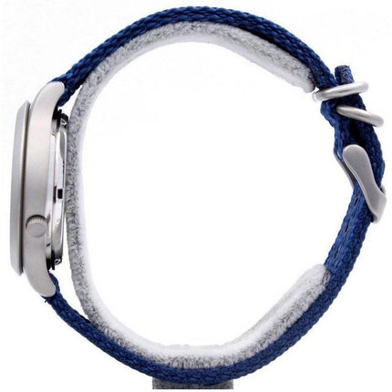 Generalüberholte Seiko 5 Military Blue Dial Automatik SNK807K2 Herrenuhr