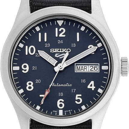 Generalüberholte Seiko 5 Sports Field Automatik SRPG31K1 100M Herrenuhr mit grauem Zifferblatt