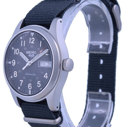 Generalüberholte Seiko 5 Sports Field Automatik SRPG31K1 100M Herrenuhr mit grauem Zifferblatt
